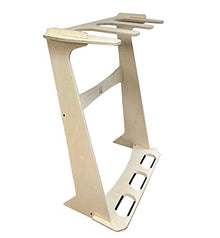 Pro Board Racks Pacifica XL Freestanding Floor Display Rack for Paddle Boards Birch