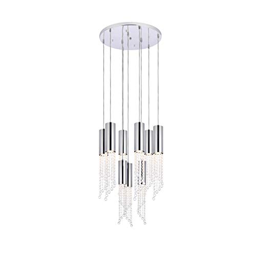 Elegant Lighting Niagara - Nine Light Pendant
