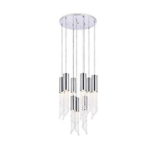 Elegant Lighting Niagara - Nine Light Pendant