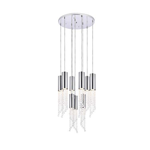 Elegant Lighting Niagara - Nine Light Pendant
