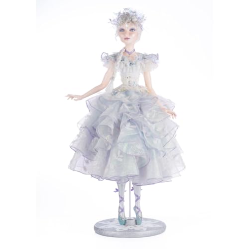 Katherine's Collection Crystal Kingdom 2024 Winter Ballerina Doll 29-Inch Multicolor