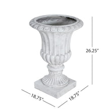 YJSPSSW Outdoor Garden Urn Planter, 26 in Decorative Flower Pot