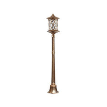 LASEVE Lights Outdoor European Outdoor Garden Light Lawn Light Outdoor Waterproof Landscape Street Light Community Park Villa Garden Lights Glass Lampshade Aluminum Street Fence Deck Lights Stadium