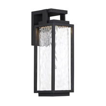 Modern Forms Two if By Sea 25in Indoor or Outdoor Wall Light 3000K in Black