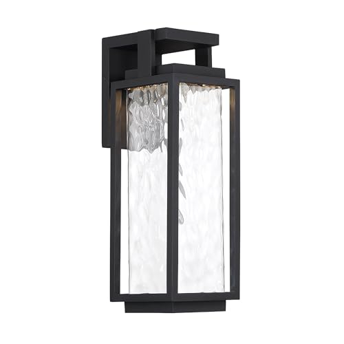 Modern Forms Two if By Sea 25in Indoor or Outdoor Wall Light 3000K in Black