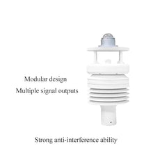 VWS006AF 6 in 1 Compact Weather Station Solar Radiation Sensor Irrigation Rain Agriculture Sensor Wind Speed Sens(VWS006AG)