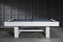 Empire USA Dakota Slate Pool Table with Premium Billiards Accessories 8FT Whitewash