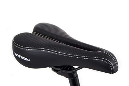 Tommaso Sorrento Shimano Tourney Hybrid Fitness Bike Matte Black/Grey