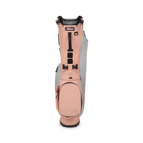 Titleist Golf Players 4 Stand Bag Peach/Gray