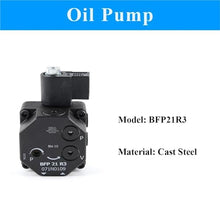 1 pcs Diesel Oil Pump for Fuel BFP 21 R3 L3 R5 L5 Oil Pump with Burner Solenoid Valve Fuel Oil Burner Accessories(BFP 21 R3)