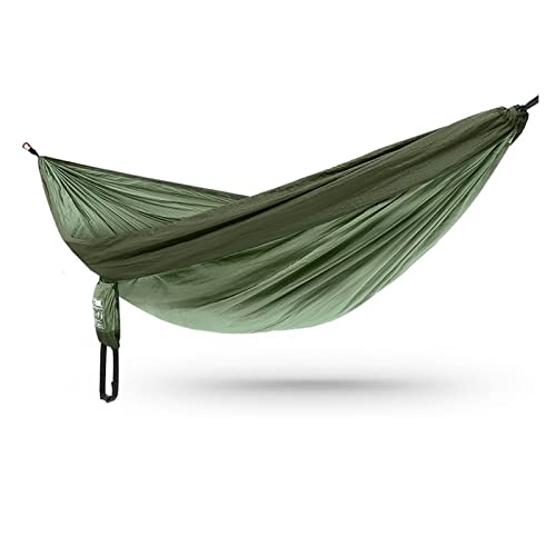 3UOOWWFA Camping Hammock - 2 Person Hammock - Double Hammock - Portable Hammock - Outdoor Hammock - Travel Hammock - Outdoor Hammock - Heavy Duty Hammock Swing Seat (E)