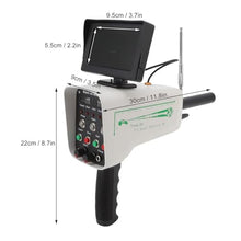 Metal Detector, 3D Display, High-Precision Rechargeable Metal Detector Remote Positioning Scanning, Suitable for Gold, Silver and Copper