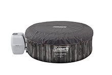 Inflatable Coleman SaluSpa Bahamas 4-Person Portable Hot Tub Blue