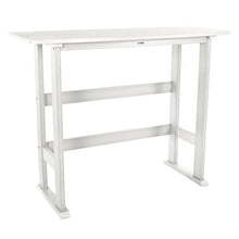 highwood Lehigh Bar Height Balcony Table, White