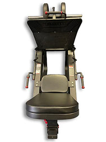 SB Fitness Equipment SB-LP2500 Commercial Grade Adjustable Plate Loaded Leg Press and Calf Raise Machine Matte Black