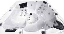 Luxuria Spas Newport 6-Person 57-Jet with Lounge Hot Tub Homemade White/Grey