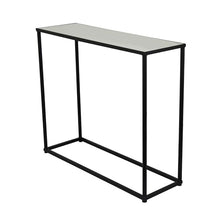 Benzara Kellie Nesting Plant Stand Table Set of 3, Black Metal, Glass Tops