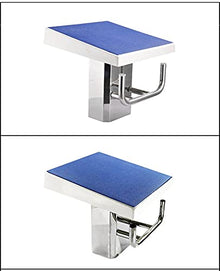 Stainless Standard Diving Board, Heavy Duty Non-Slip Jumping Board, Professional Pool Diving Platform, Hold 200 Kg/440 Lbs