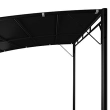 HGFDVCMR 10x10ft Outdoor Gazebo Canopy with Steel Frame, Anthracite