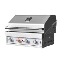 Turbo 32" 4-Burner Built-In BBQ Gas Grill - Propane - BTG50-26-4BLP
