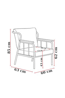 SODEF Metal Frame Bistro Set - 2 Chairs - Retro Modern Style for Garden, Balcony, Office, Cafe - Gray 'Houndstooth' Pattern - Houndstooth - Light Gray