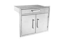 WHISTLER 30"x26"x21" Single Drawer and Double Door Combo, 30-Inch Outdoor Kitchen Stainless Steel Drawr