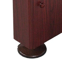 Carmelli Shuffleboard Table 12 Ft Set Hardwood Block Surface - Dark Cherry