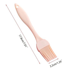UGRBOQZK Silicone Material Cooking Brushes BBQ Basting Pastry Oil Brush Easy to Clean Heat Resistant Odorless 3 Colors to Choose(Green-1)