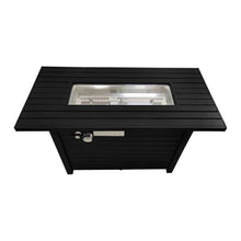 Outdoor Fire Pit Table with Lid for Patio and Backyard Use