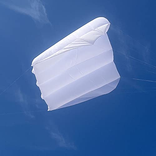 Yingfeida HFLY Large Soft Inflatable Nylon Pilot Kite White