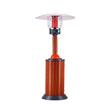 AIZYR Outdoor Patio Heater - Stainless Steel Patio Heater with Stepless Fine-Tuning/High Efficiency Heating for Garden, Balcony,Natural Gas