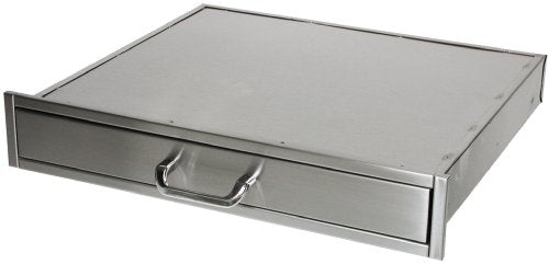 Solaire Single Deep Utility Drawer for Built-in Islands, Stainless Steel