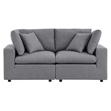 Modway Commix Sunbrella Outdoor Patio Loveseat Gray