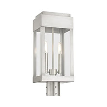 Livex Lighting 21236-91 York 2-Light Fixture, Brushed Nickel