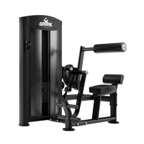 Gronk Fitness Selectorized Dual Ab & Back Black
