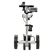 BAT-CADDY ELECTRIC GOLF CADDY BATCADDY X8R Advanced Lithium Golf Push Cart Titanium Silver