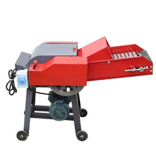 HayWHNKN Chaff Cutter Straw Corn Cutter Pulverizer Red