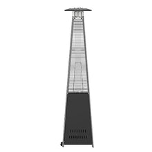 EMMA + OLIVER Black 7.5 Foot Round Patio Heater