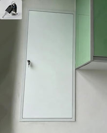 Jievmrs Lockable Plumbing Access Door for Drywall, 16x36 18x32 22x30 24x36 22x46 25x52 22x60 inch Access Panel, Attic/Laundry Chute Inspection Hatch Door(70x150cm(28x59in))