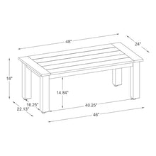 Linon Carenen Outdoor Coffee Table