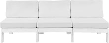 Meridian Furniture 375White-S90B Nizuc Collection Modern | Contemporary Outdoor Patio Modular Sofa