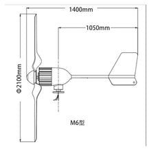 YHMMYSHX 10000W Wind Turbine Power Generator 12V 24V 48V 96V Output System for Home Complete Kit for Home, Farm, RVs, Boats(Wind Turbine Only,96V_15KW)