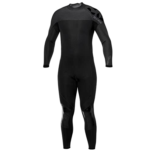 Bare Men's Full Wetsuit 5MM Grey 2XLS