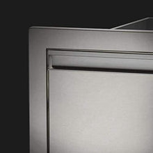 Napoleon Built-in Component - BI-3616-2D - Double Door, Stainless Steel, 36-inches Wide by 16-inches Tall, Durable Anodized Aluminum Handles, Soft Close Hardware, Napoleon Stamp Detail