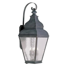 Livex 2607-61 Exeter 4-Light Outdoor Wall Lantern Vintage Pewter