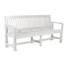 Sequoia Professional CM-BENSQ62-WHE Commercial Grade Exeter 6 Foot Garden Bench, White