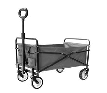 PUCNHZYNW Trolley Cart Folding Portable Garden Trolley Cart with 4 Wheels Heavy Duty Wagon Shopping Cart for Outdoor Camping Beach Camping Cart Garden Wagon