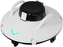 MZGYYD Cordless Pool Vacuum Cleaner, Robotic Pool Cleaner, Dual-Motor, Self-Parking, with 140 Mins Maximum Runtime, Pool Vacuum