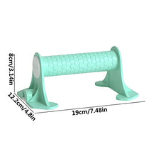 Joberio 2-in-1 Push Up Handles Ergonomic Non-Skid Cyan Blue
