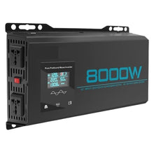 Pure Sine Wave Inverter 12V 220V 1000W 1600W 2200W 3000W 4000W 5000W 6000W 8000W DC to AC Power Converter Car Solar Inverter(8000W 12V-24V 220V)